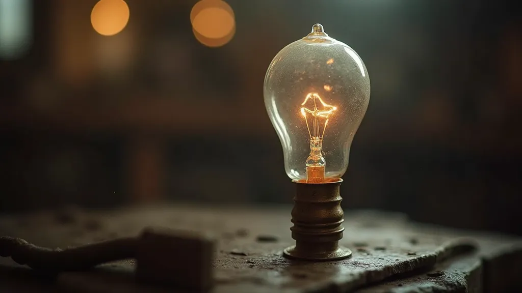 Vintage Carousel slide projector bulb