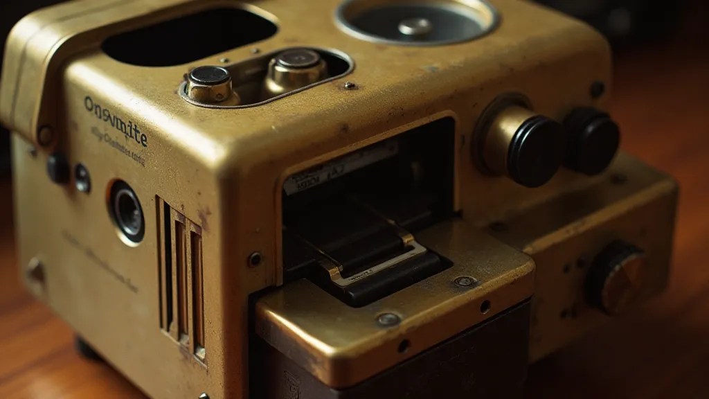 Vintage Kodak Reflecta carousel detail