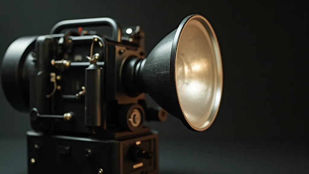 Vintage Slide Projector Interior